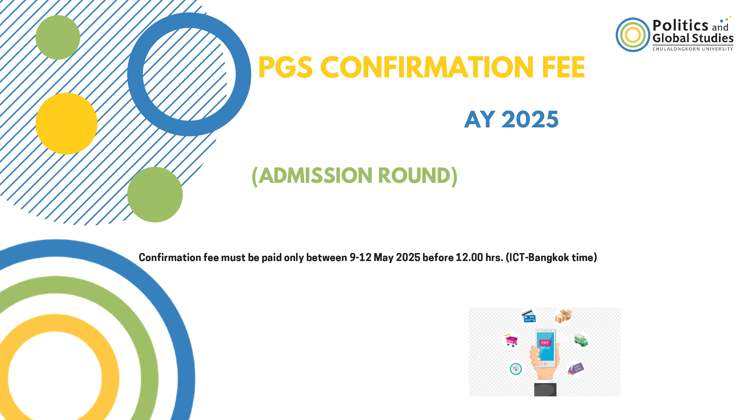 PGS CONFIRMATION FEE-AY 2025